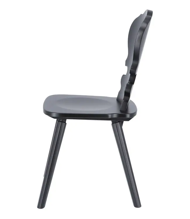 Vienna houten Stoel zwart - Jan Kurtz