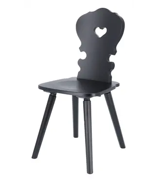 Vienna houten Stoel zwart - Jan Kurtz