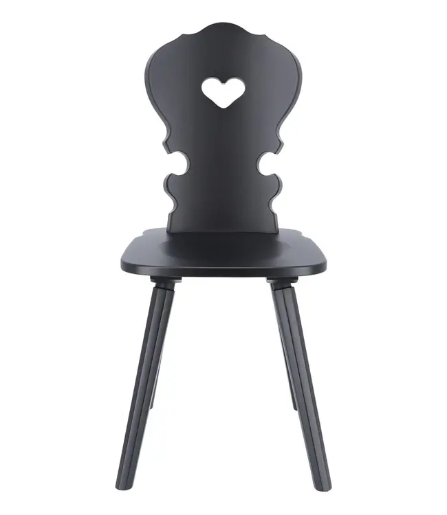 Vienna wooden chair black - Jan Kurtz