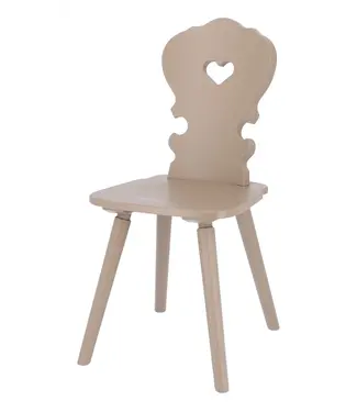 Vienna houten Stoel taupe - Jan Kurtz
