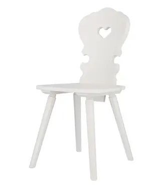 Vienna houten Stoel wit - Jan Kurtz