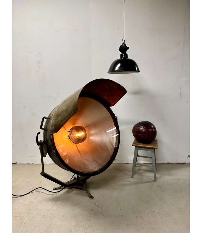 Vintage Theaterlampe / Industriestrahler