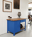 Vintage Werkbank blau