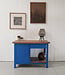 Industriele werkbank blauw