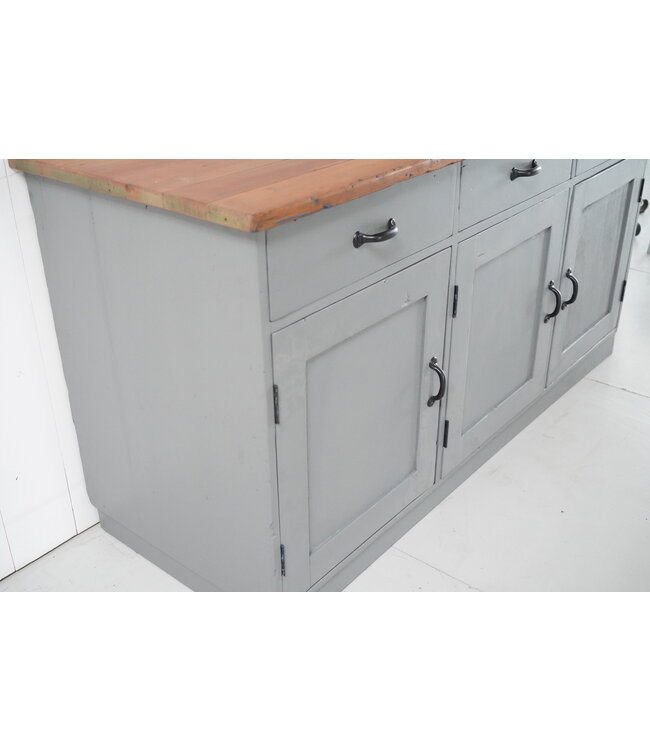 industrieel houten dressoir