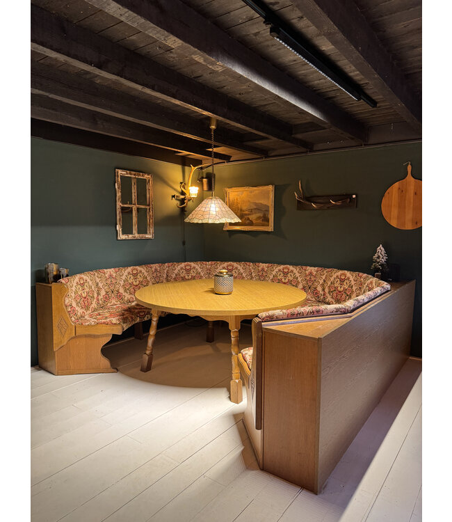Oostenrijkse Stube set / eethoek rondzit