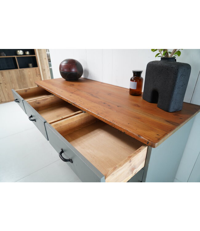 Vintage houten dressoir