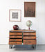 Industrial chest of drawers wood and steel