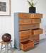 Vintage chest of drawers grey