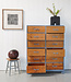 Vintage chest of drawers grey