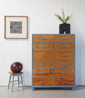 Oldwood Vintage Kommode grau