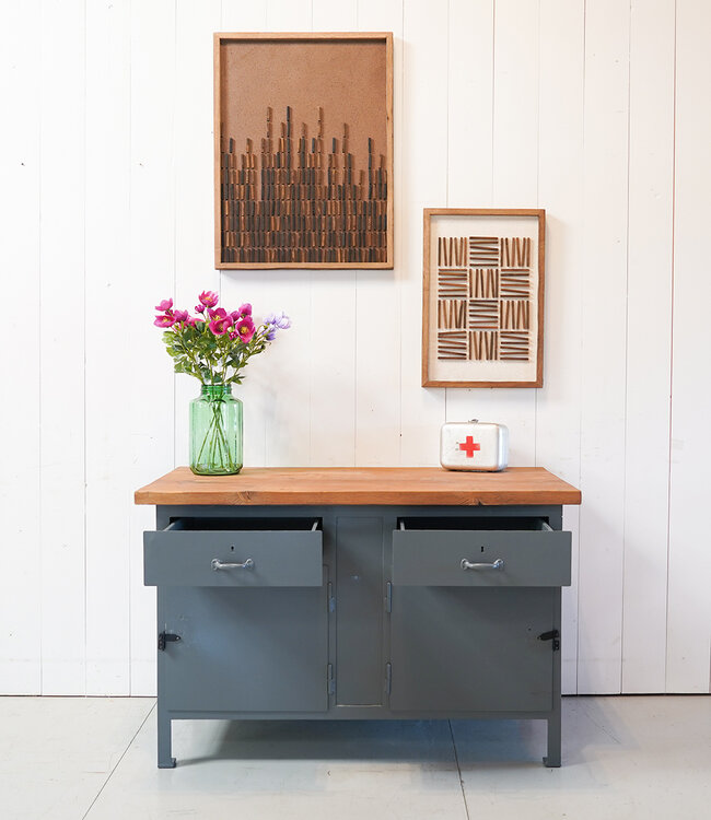 Industrial workbench - sideboard
