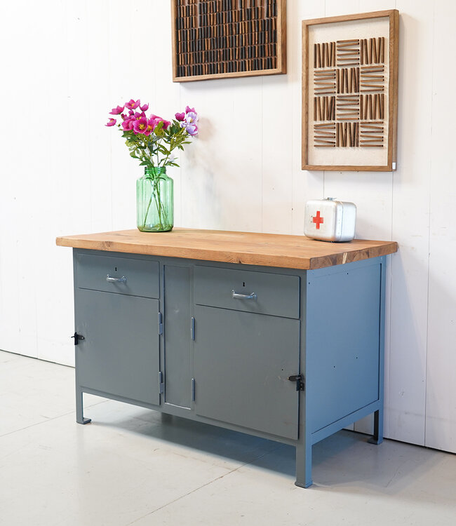 Industriële werkbank -  dressoir
