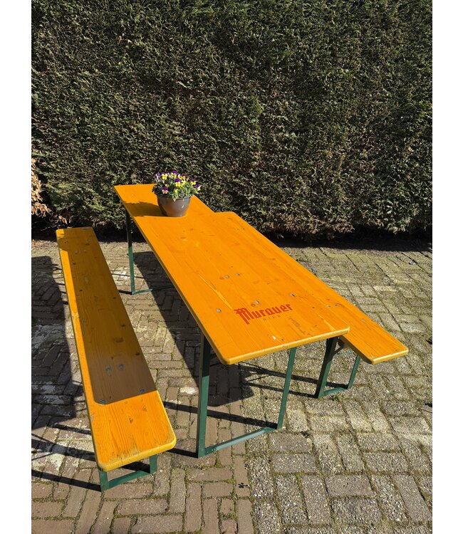 Beer table with benches / beer set