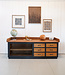 industrieel houten dressoir