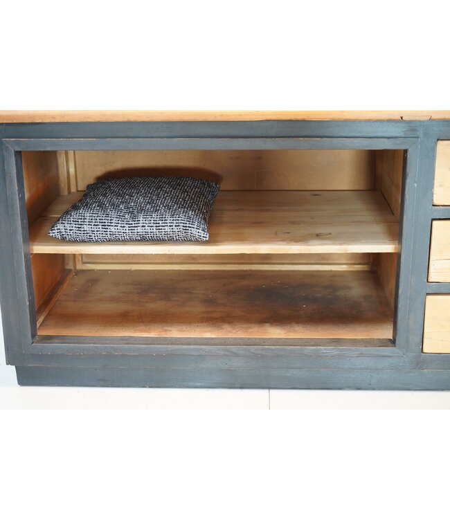industrial wooden sideboard    - Copy