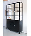 Black display cabinet Utrecht