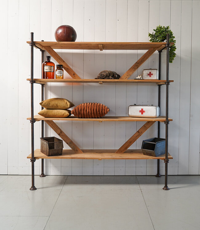 Sturdy shelving unit