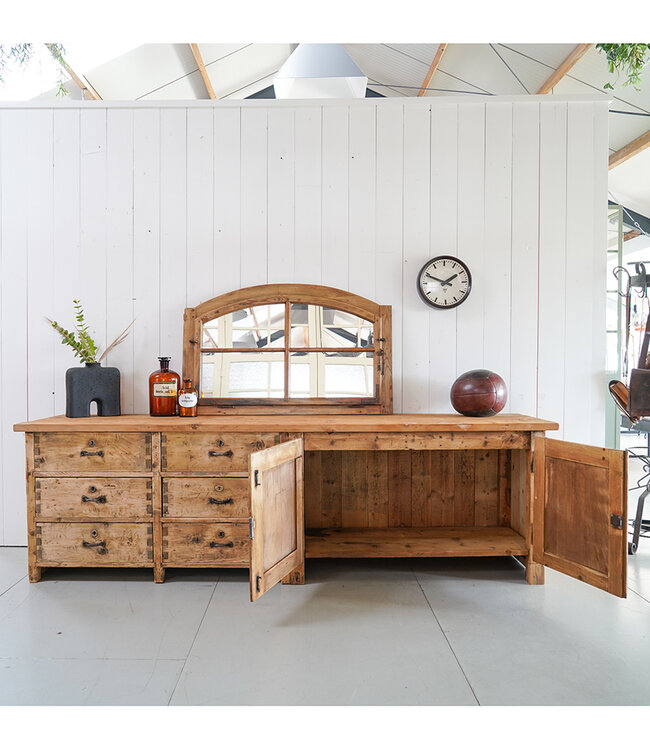 Vintage Holzwerkbank