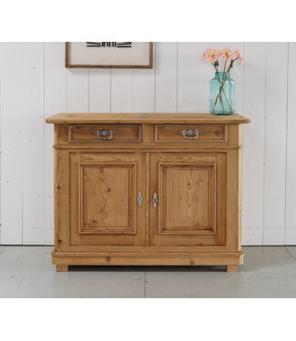 Vintage pine cabinet with drawers