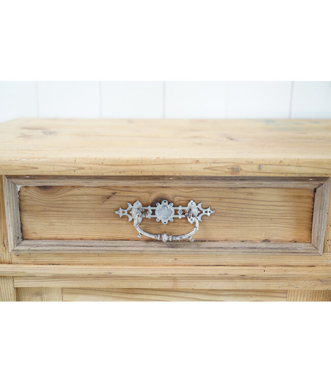 Vintage pine cabinet with drawers