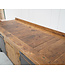 Vintage sideboard wood and steel