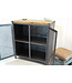 Industrial mesh cabinet
