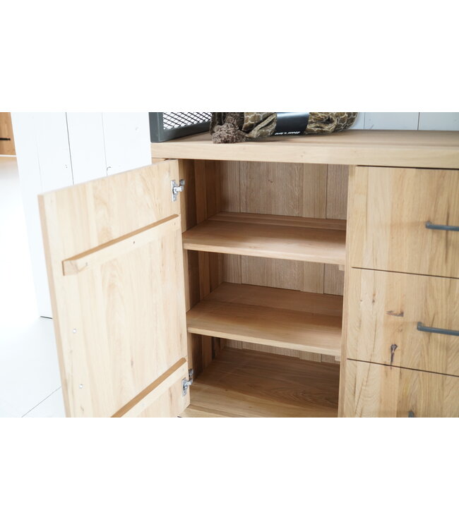 Old oak wall cupboard