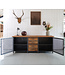 Industrieel dressoir op maat | Staal en hout