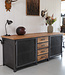 Industrieel dressoir op maat | Staal en hout