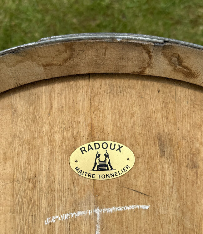 Oak wine barrel whisky barrel 225 liter rain barrel