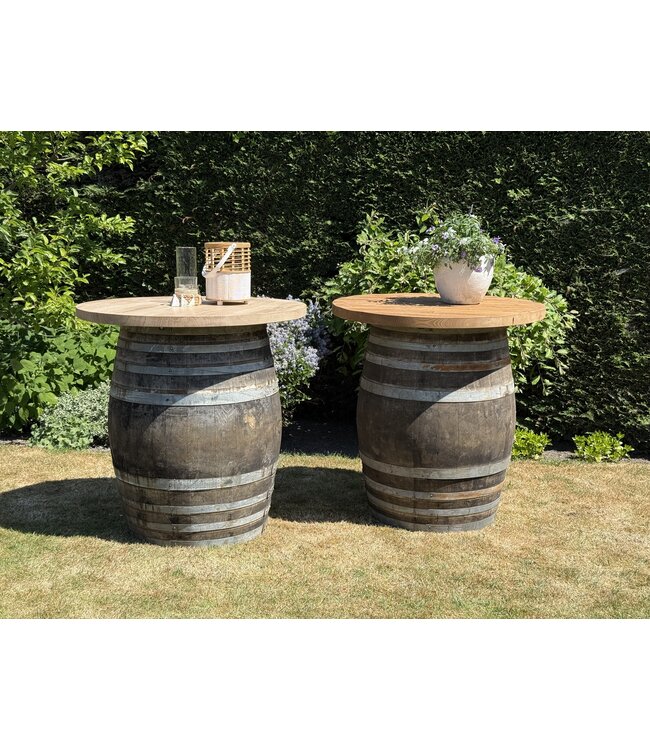 Weinfass Stehtisch / Bartisch Whiskyfass