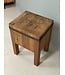 Vintage wooden chopping block