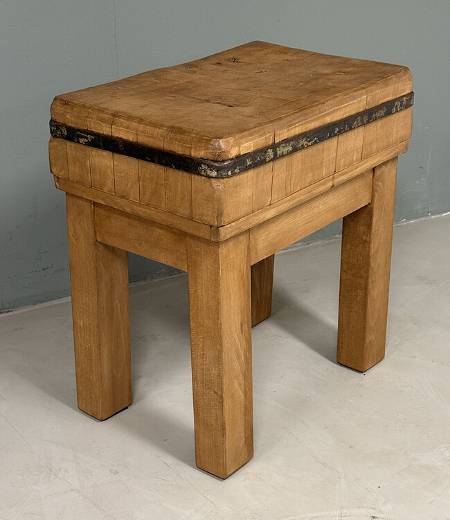 Vintage Metzgerblock Hackklotz