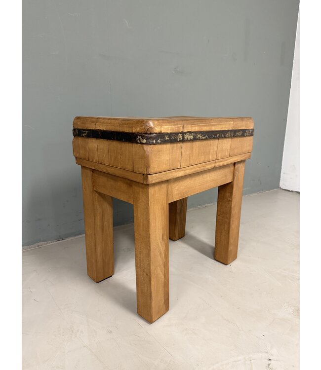 Vintage butcher block chopping block