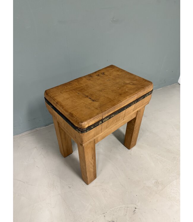 Vintage butcher block chopping block