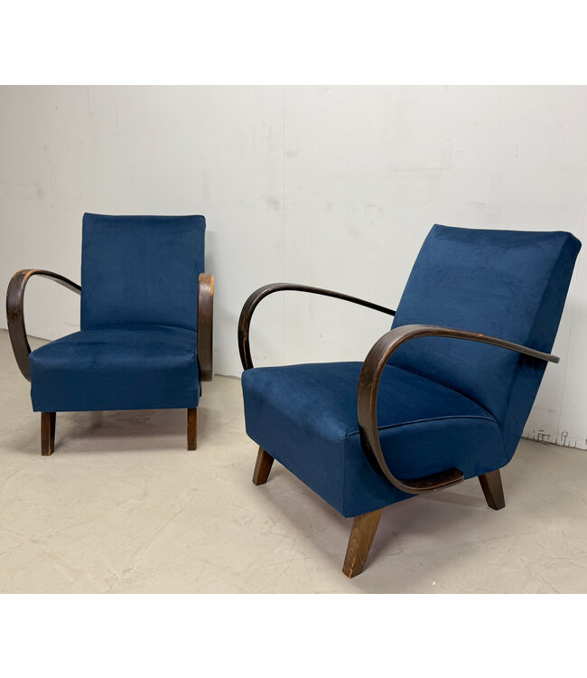 Satz Vintage-Sessel von Halabala