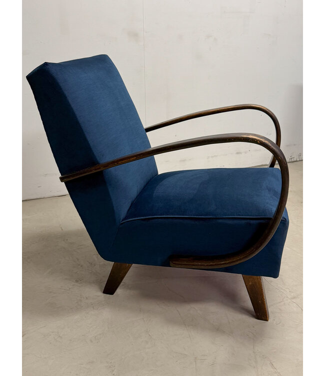 Set of vintage Halabala armchairs