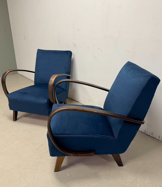 Satz Vintage-Sessel von Halabala