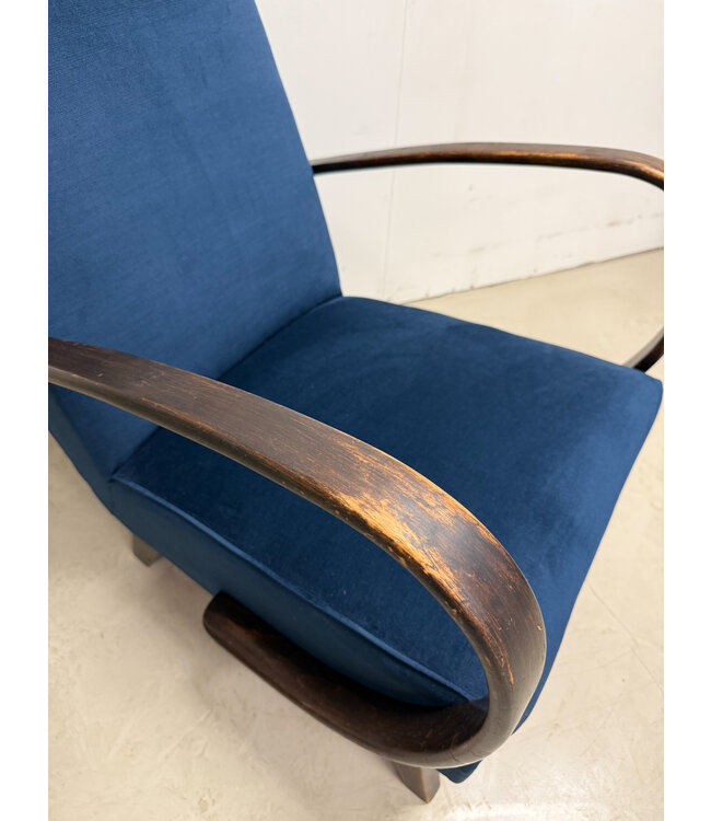 Set of vintage Halabala armchairs