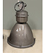 Industrial factory lamp with glass