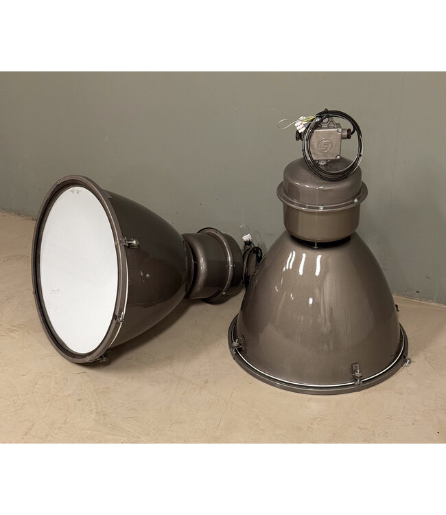 Industriële fabriekslamp met glas Viktor