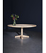 Showroom model | Oval dining table with wooden leg