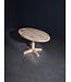 Showroommodel | Ovale eettafel met houten poot