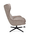 Fauteuil Finn – draaibaar in mocca kleur