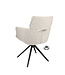 Armchair Elin – swivel dining chair color Clay
