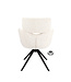 Armchair Elin – swivel dining chair color Linen