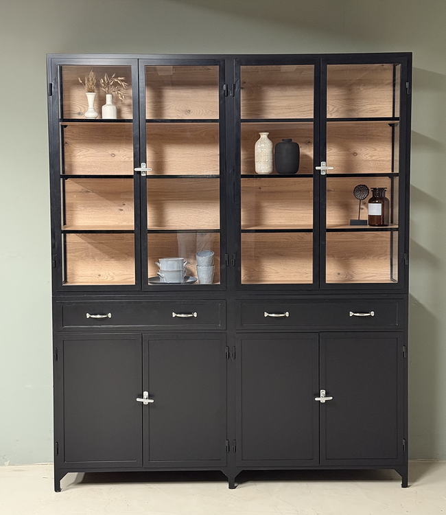 Steel display cabinet Breda - in any RAL color