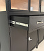 Steel display cabinet Breda - in any RAL color