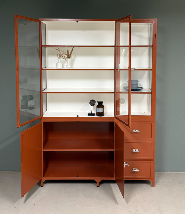 Steel display cabinet Alkmaar Terra